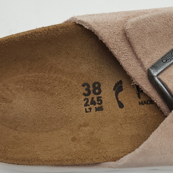 Papillio BIRKENSTOCK Arizona Chunky EU 38 US 7 Suede Platform Sandal - Picture 10 of 10